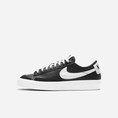 Tenisky Nike Blazer Low '77 Detske Čierne Biele | SK246087