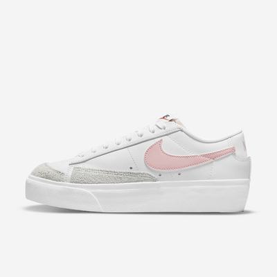 Tenisky Nike Blazer Low Platforme Damske Biele Čierne Ruzove | SK680134