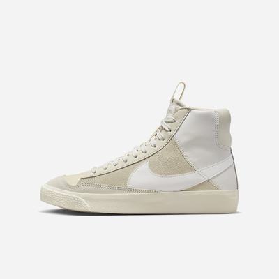 Tenisky Nike Blazer Mid '77 D Detske Biele Svetlo Krém Biele | SK978051