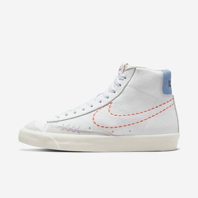 Tenisky Nike Blazer Mid '77 Damske Biele Zelene Oranžové | SK940128