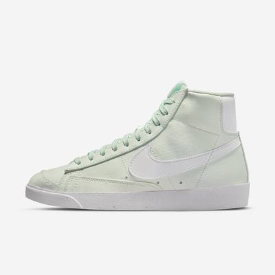 Tenisky Nike Blazer Mid '77 Next Nature Damske Zelene Čierne Biele | SK675013