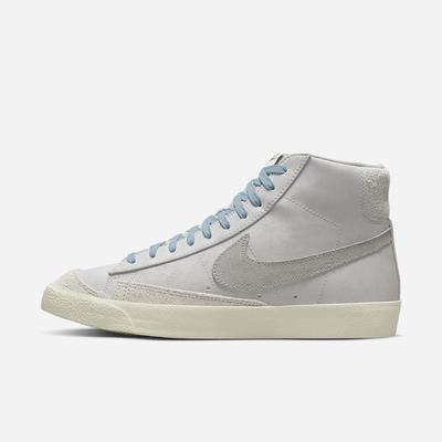 Tenisky Nike Blazer Mid '77 PRM Panske Siva Siva Oranžové Svetlo Siva | SK078293