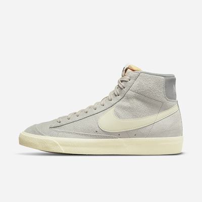 Tenisky Nike Blazer Mid '77 Premium Panske Svetlo Siva Siva Oranžové | SK480357