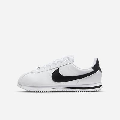 Tenisky Nike Cortez Basic Detske Biele Čierne | SK824903