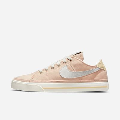 Tenisky Nike Court Legacy Canvas Damske Oranžové Biele Čierne | SK194763