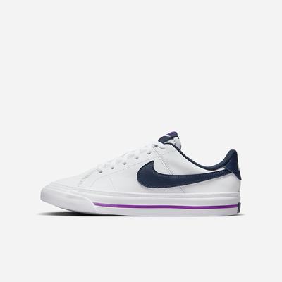 Tenisky Nike Court Legacy Detske Biele Mätové Nachový Námornícka Modrá | SK568093