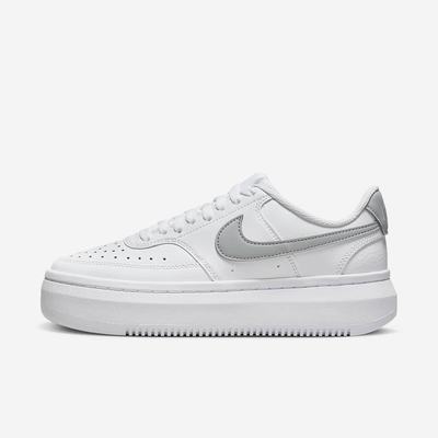 Tenisky Nike Court Vision Alta Damske Biele Metal Platina | SK023461