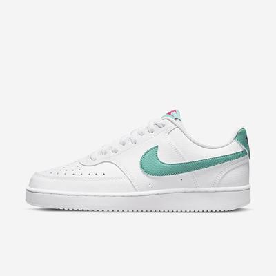 Tenisky Nike Court Vision Low Damske Biele Ruzove Modre Svetlomodrá Tyrkysové | SK329416