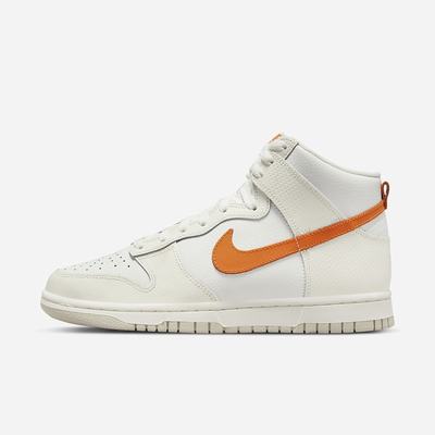 Tenisky Nike Dunk High Damske Biele Oranžové | SK036451