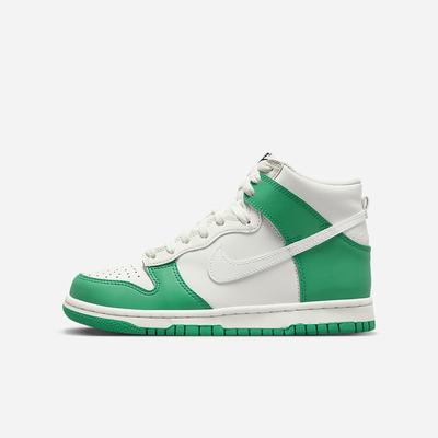 Tenisky Nike Dunk High Detske Béžové Zelene Čierne | SK584792