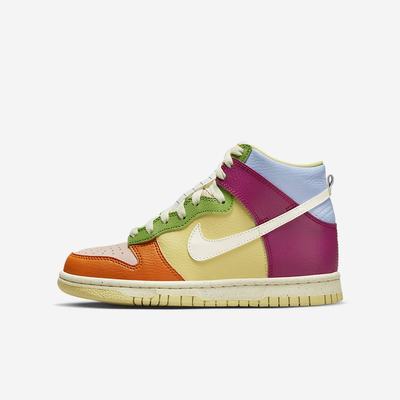 Tenisky Nike Dunk High Next Nature Detske Nachový Kráľovská Modrá Oranžové | SK951680