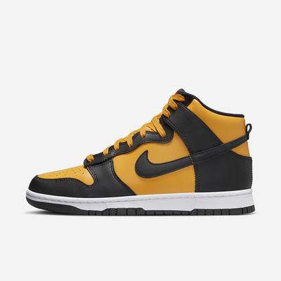 Tenisky Nike Dunk High Retro Panske Zlate Biele Červené Čierne | SK015729