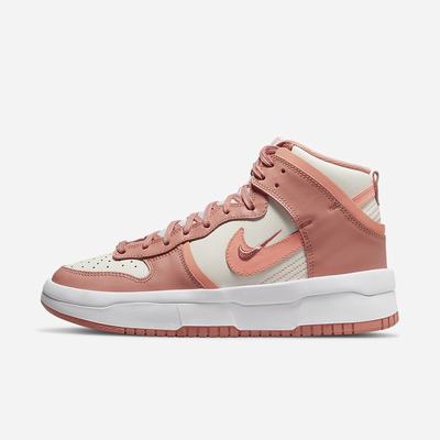 Tenisky Nike Dunk High Up Damske Béžové Červené | SK596140