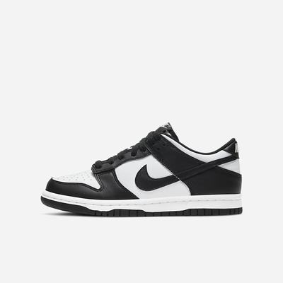 Tenisky Nike Dunk Low Detske Biele Čierne | SK061735