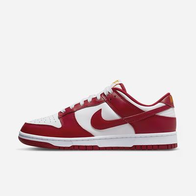 Tenisky Nike Dunk Low Retro Panske Červené Biele Zlate Červené | SK610437