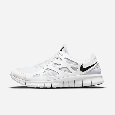 Tenisky Nike Free Run 2 Panske Biele Platina Čierne | SK856913