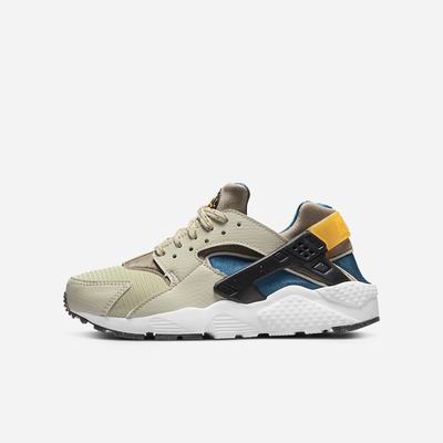 Tenisky Nike Huarache Run Detske Svetlo Siva Čierne | SK836940