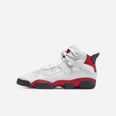 Tenisky Nike Jordan 6 Rings Detske Biele Červené Čierne | SK658934