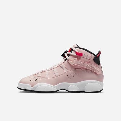 Tenisky Nike Jordan 6 Rings Detske Ruzove Čierne Biele Červené | SK562984