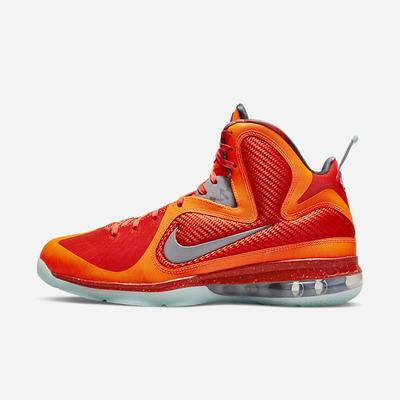 Tenisky Nike LeBron 9 Panske Oranžové Strieborne | SK416598