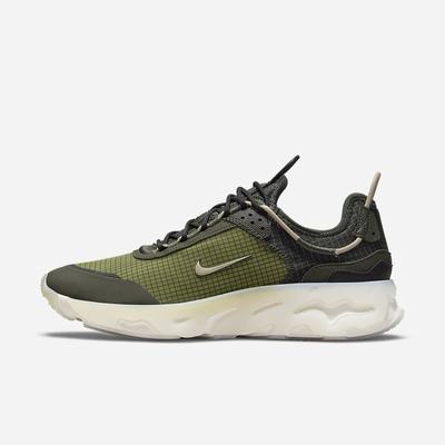 Tenisky Nike React Live Panske Olivovo Zelená Čierne Hnede | SK986275