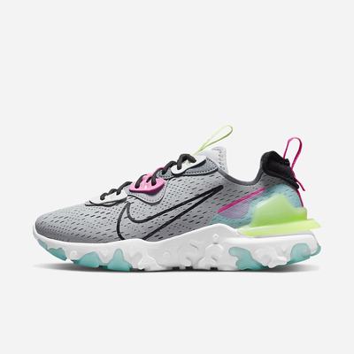 Tenisky Nike React Vision Damske Siva Ruzove Čierne | SK935486