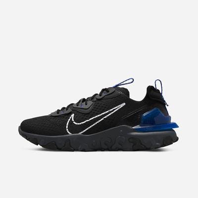 Tenisky Nike React Vision Panske Čierne Kráľovská Modrá Siva Biele | SK059384