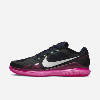 Tenisove Tenisky Nike NikeCourt Air Zoom Vapor Pro Hard Court Panske Obsidian Ruzove Zelene Biele | SK145078