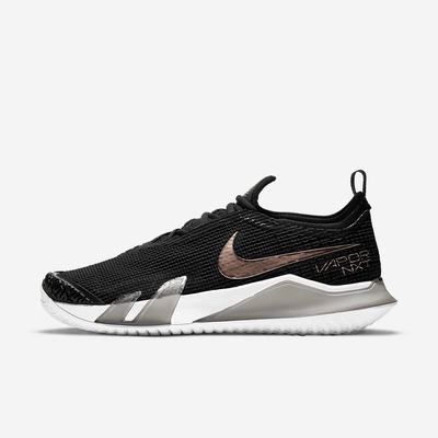 Tenisove Tenisky Nike NikeCourt React Vapor NXT Damske Čierne Metal Červené Biele | SK871250