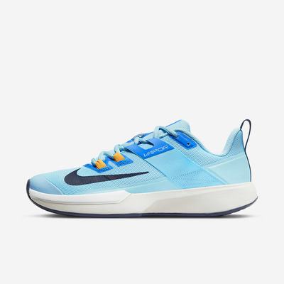 Tenisove Tenisky Nike NikeCourt Vapor Lite Hard Court Panske Modre Biele Námornícka Modrá | SK250714