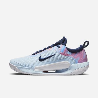 Tenisove Tenisky Nike NikeCourt Zoom NXT Hard Court Panske Modre Biele Oranžové Námornícka Modrá | SK705213