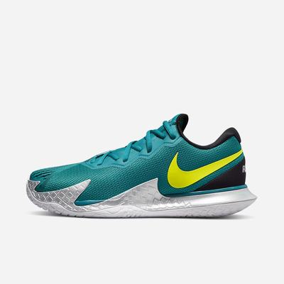 Tenisove Tenisky Nike NikeCourt Zoom Vapor Cage 4 Rafa Hard Court Panske Zelene Čierne Biele | SK701452